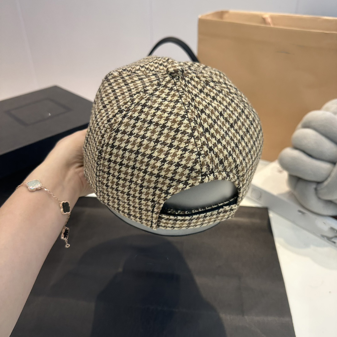 Casquette de créateur de luxe, chapeau de styliste, chapeau de tempérament de célébrité, mille oiseaux, casquette de baseball, modèles de printemps et d'automne, protection solaire