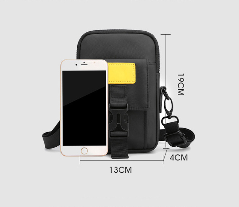 30 pièces DHL sac à bandoulière pour hommes en plein air sac à bandoulière décontracté mode étanche téléphone portable Fanny pack