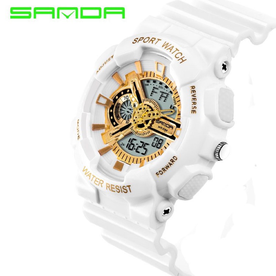 2018 Rushed Mens Led Montre Numérique Nouvelle Marque Sanda Montres G Style Montre Étanche Sport Militaire Choc Pour Hommes Relojes Hombre2957