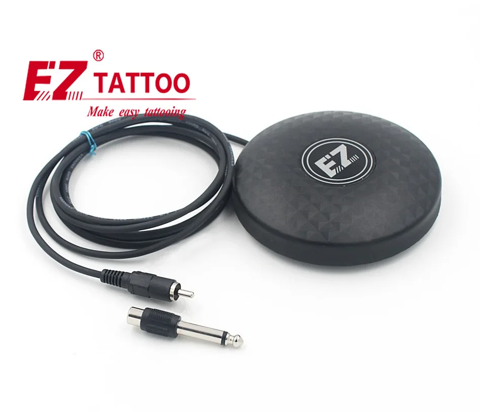 Pacifier Ez Brand Tattoo Hine Foot Pedal Switch with Rca Power Adapter Foot Pedal Controller for Tattooing and Tattoo Artist