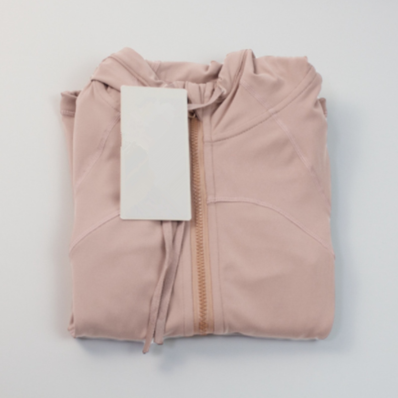 lu-89 Neuer Yoga-Anzug Heiß verkaufende Damen-Kapuzenjacke Lässige Sport-Nachtlauf-Yoga-Strickjacke mit Kapuze lululemom