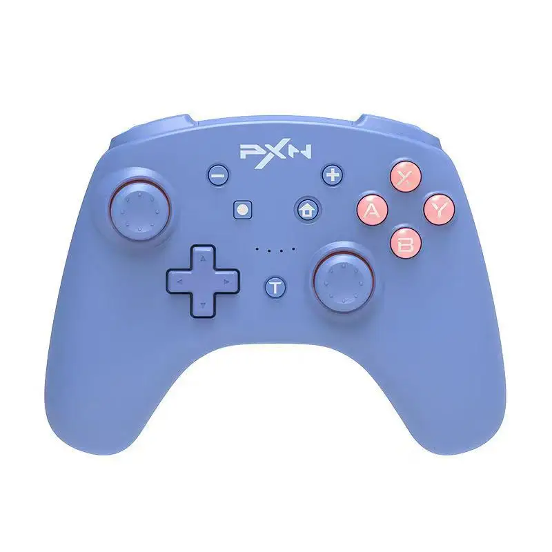 Gamepads PXN9607X Game Gamepad Bluetooth PXN for Switch Lite/PC USB Data Cable Remote NFC/Amibo for Nintendo Switch ControllerBlue