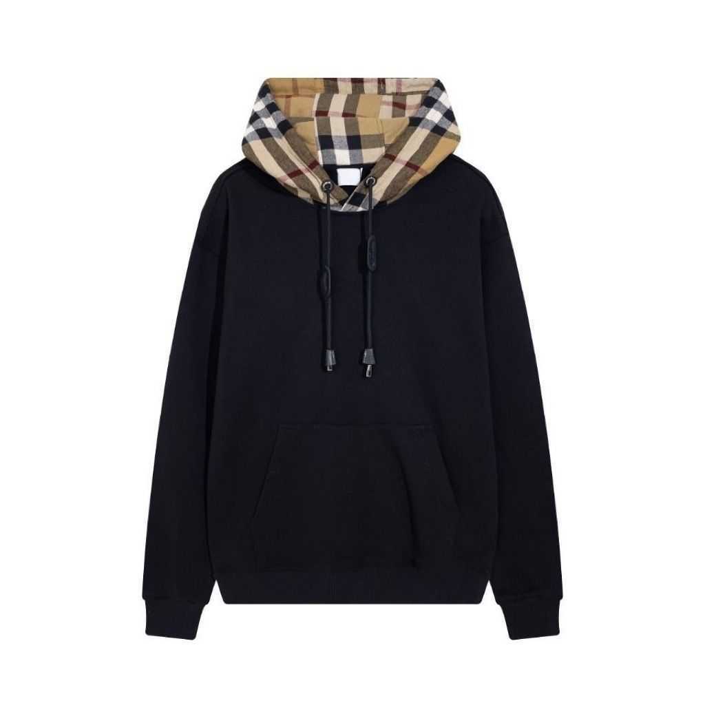 Hot Sale 2024 Women Fashion Cotton Hooded New Classic Hoodies Sweatshirt cotton round neck hooded Autumn and Winter Plaid Loose Hoodie