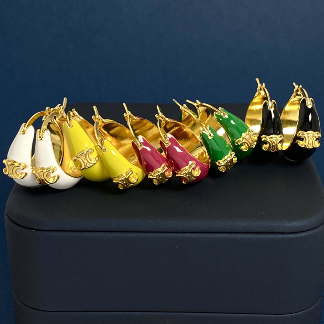 Nowe przybycie klasyczne projektantki kolczyki nurkowane kolczyki dla kobiet kolczyki imprezowe biżuteria