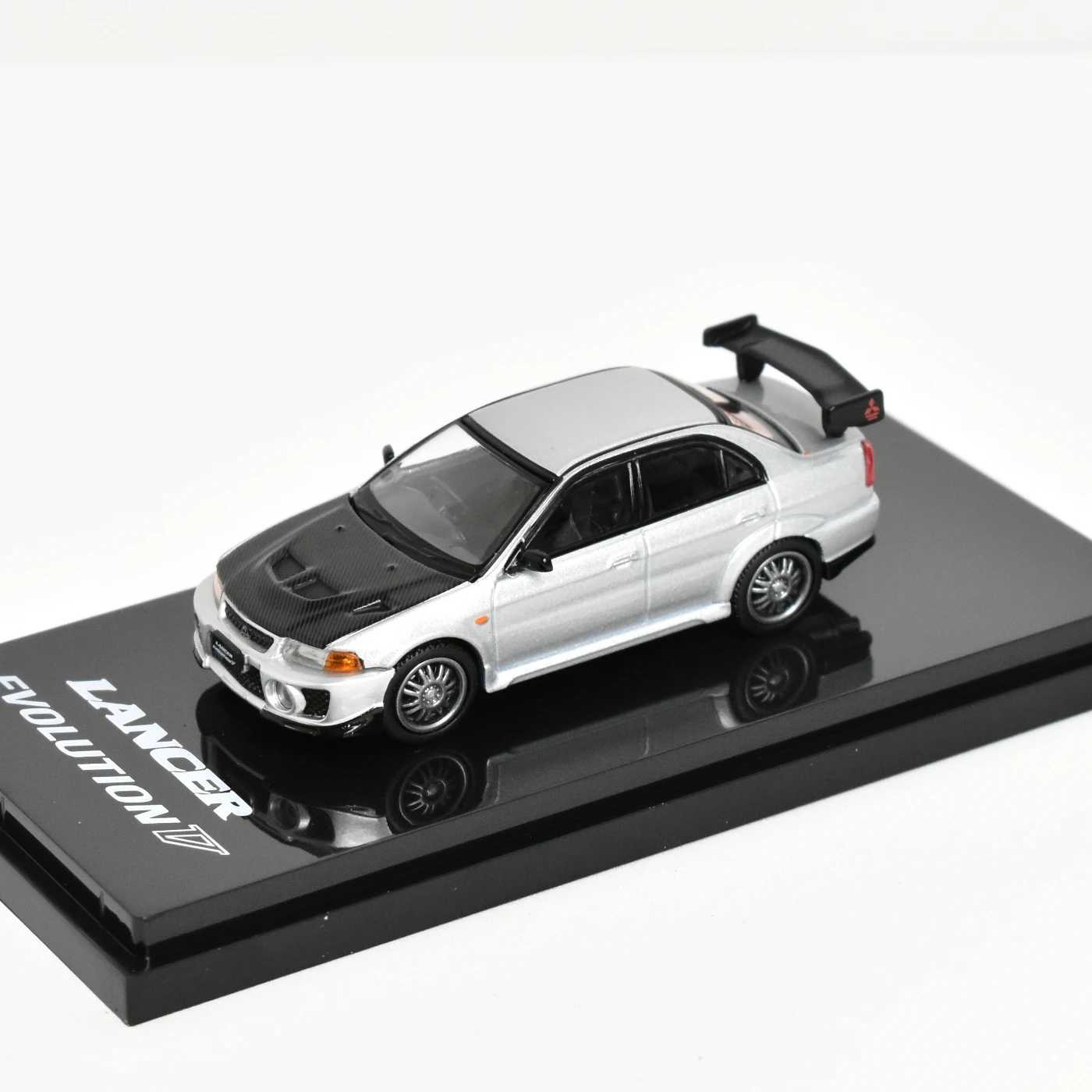 Carros modelo fundido Hobby Japão 1 64 Lancer EVO 5 Carro modelo fundido