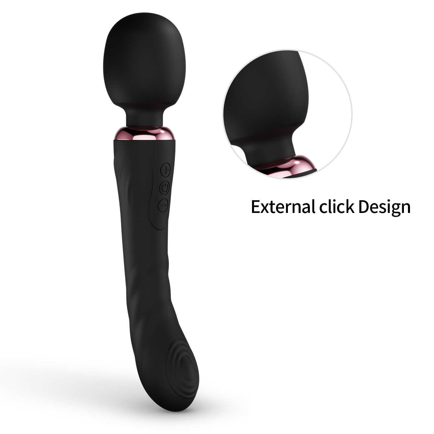 Vibrateurs Banndo s New Charlie Charge Av Shaker Dispositif de masturbation Double tête Bâton de massage Fournitures de flirt 240224