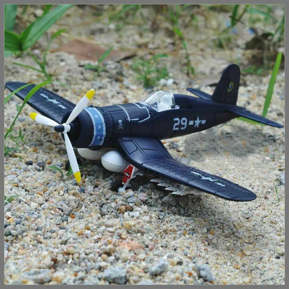 Aircraft Modle 1/48 scale World War US NAVY F4U Corsair Fighter Plastic Aircraft Airplane Assembly Model Airplane Random Color