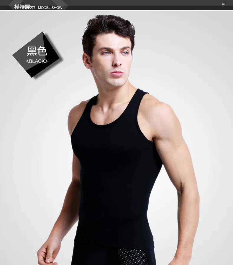 Regatas masculinas 2023 regata masculina nova marca Chase Deer algodão de alta qualidade camiseta musculação singlet fitness sem mangas colete masculino regataL2402