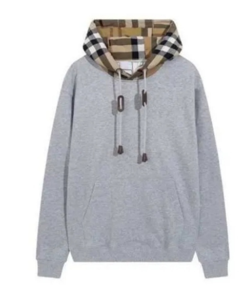 Hot Sale 2024 Women Fashion Cotton Hooded New Classic Hoodies Sweatshirt cotton round neck hooded Autumn and Winter Plaid Loose Hoodie