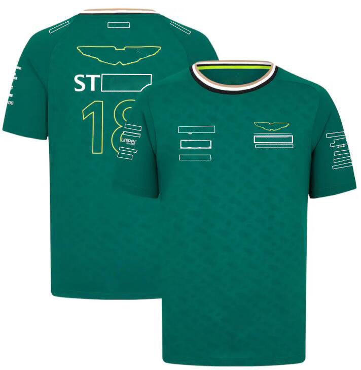 2024 Nouveau t-shirt à manches courtes d'été F1 Racing Sweat avec personnalisé