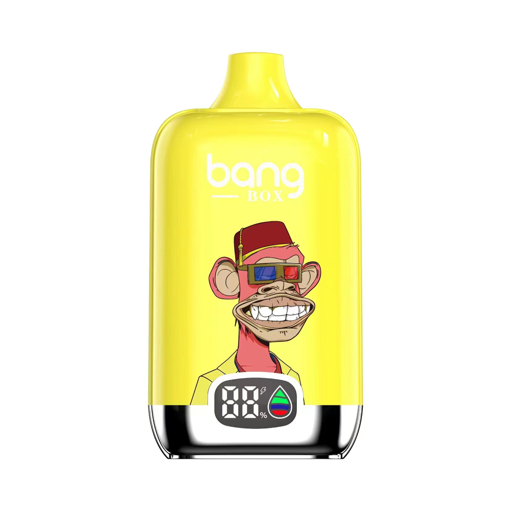 Original Bang Box 15000 Puff 15000 Disponibla vapes penna Puff 15K Digital Display Disponibla Typ C Laddare Vape 650mAh Batteri 23 ml Förfylld Pods Bang King 15000