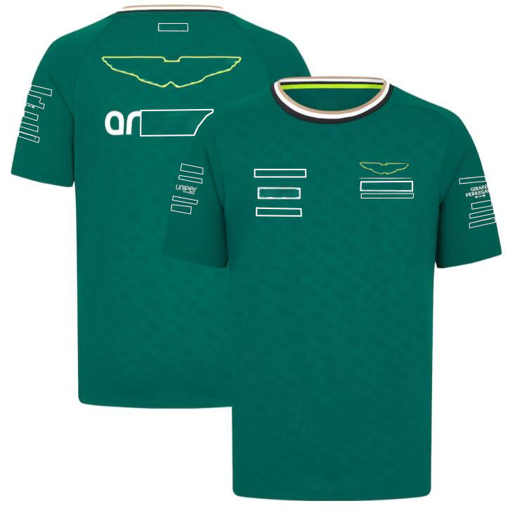 2024 Nouveau t-shirt à manches courtes d'été F1 Racing Sweat avec personnalisé