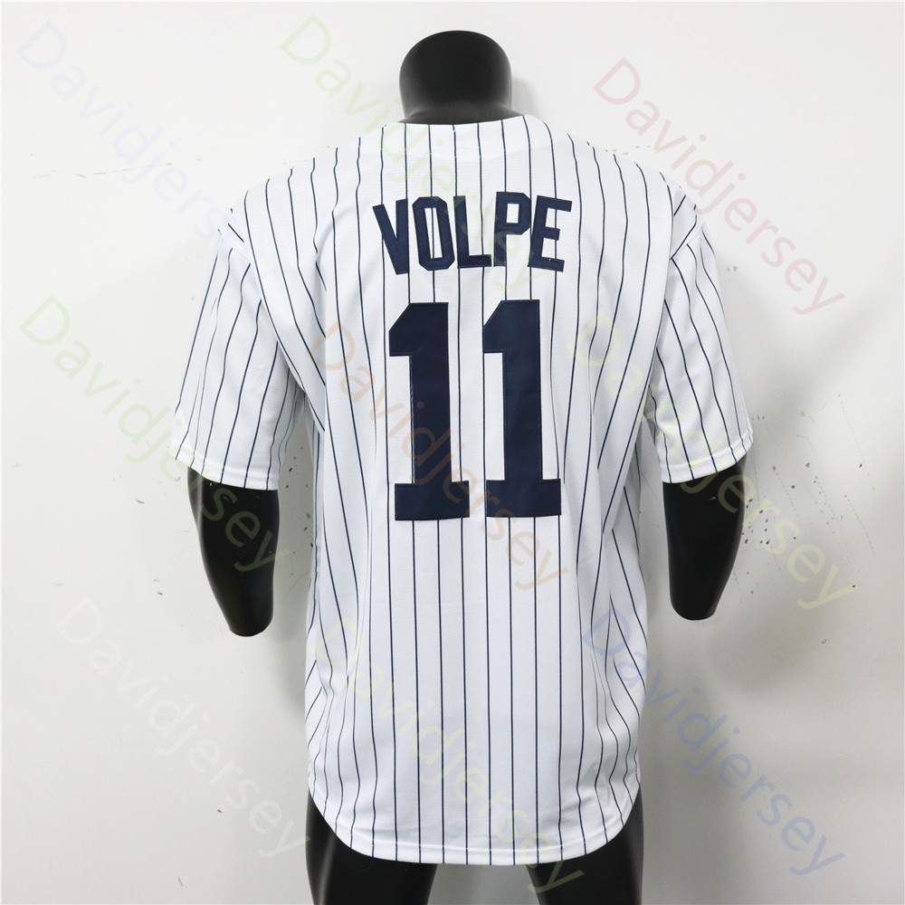 Baseballtrikot Aaron Judge Anthony Volpe Juan Soto Anthony Rizzo DJ LeMahieu Giancarlo Stanton Gleyber Torres Gerrit Cole Nestor Cortes Jr. Stroman Dominguez