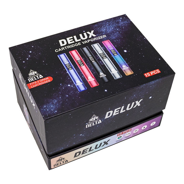 Digital Delta Delux 510 Thread Cartridge Battery Display Of 15 with mixed