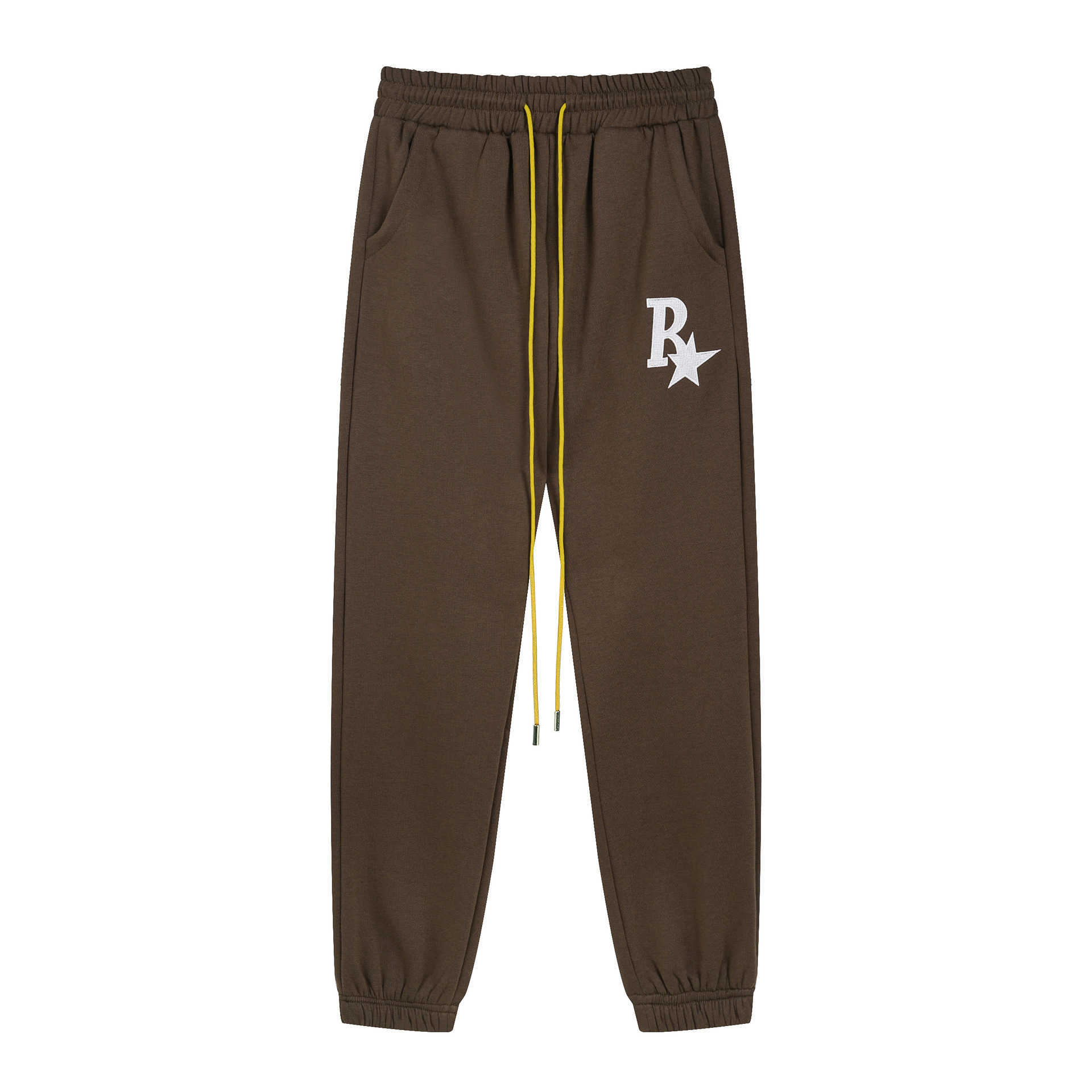 Autumn/Winter American Fashion Brand Letter Embroidered Hip Hop Couple Loose Relaxed Sports Pants