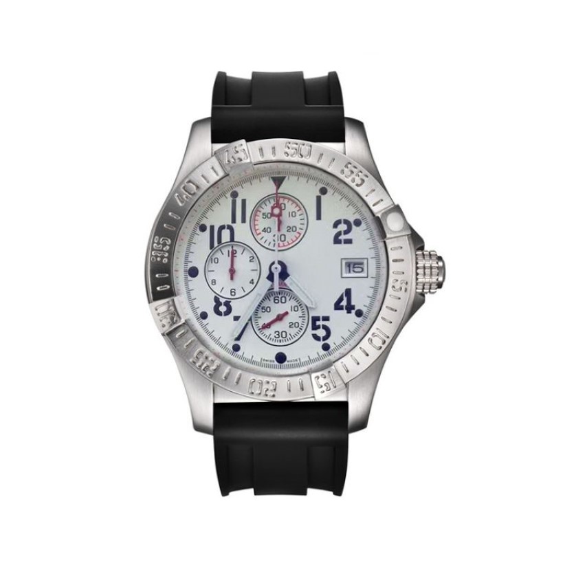 Montres Horloges Man Japan Quartz Uurwerk Roestvrij Stalen Klok Designer Band Originele Buckle256F