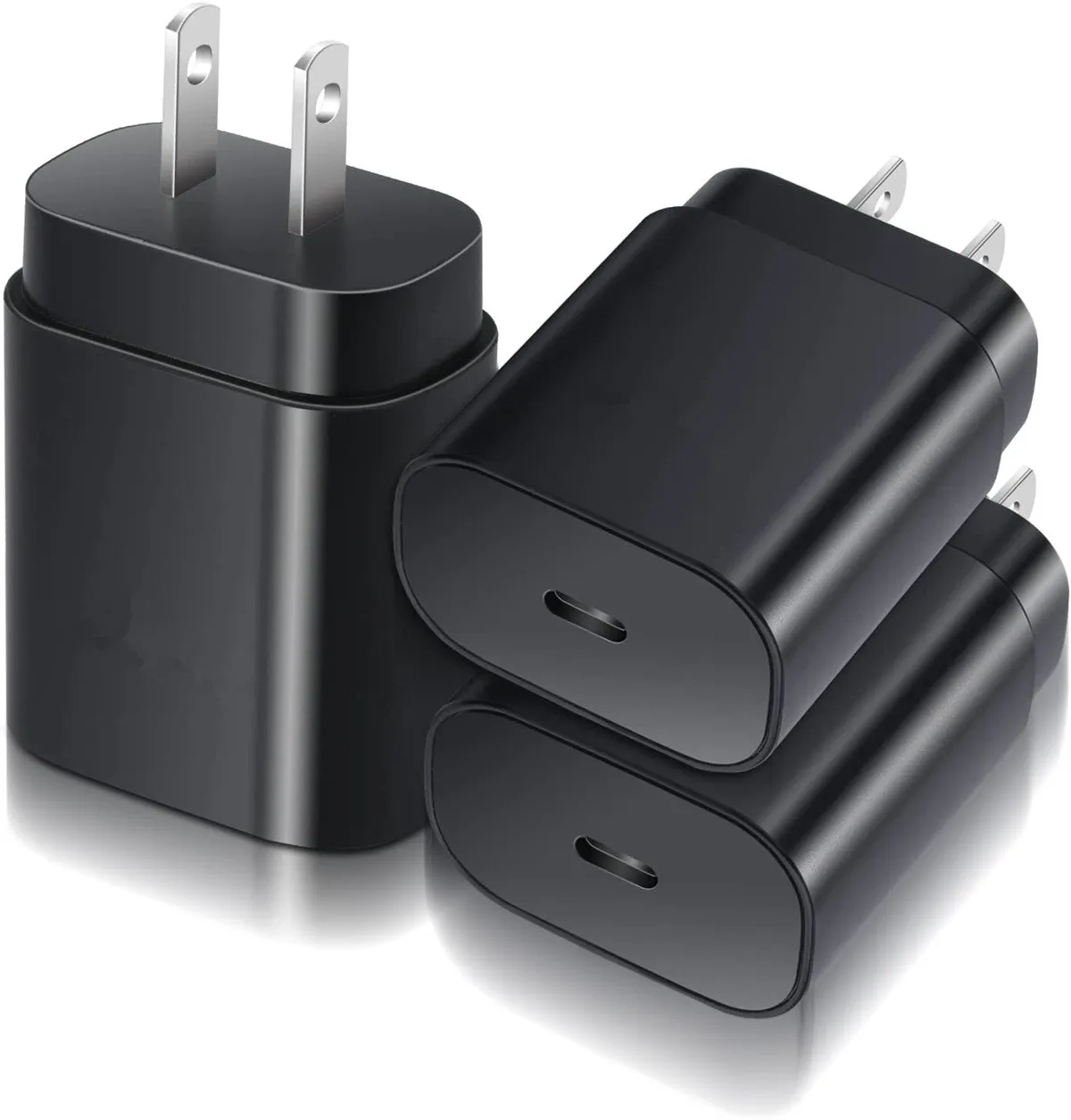 شحن سريع سريع الشحن PD USB-C شاحن الجدار الاتحاد الأوروبي US AC AC Home Travel Adapters لـ Samsung Galaxy S8 S10 S20 S22 S23 Note 10 HTC LG Android Phone