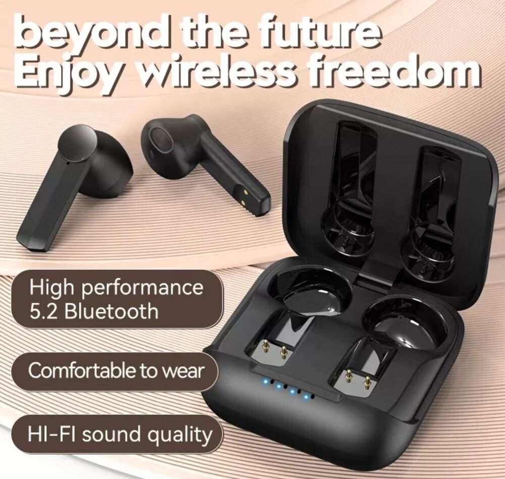 TWS Bluetooth-oortelefoon Waterdichte Bluetooth 5.0-oortelefoon Ruisonderdrukking Draadloze slaap Bluetooth-oortelefoons zijn beschikbaar voor Android- en Apple-telefoons