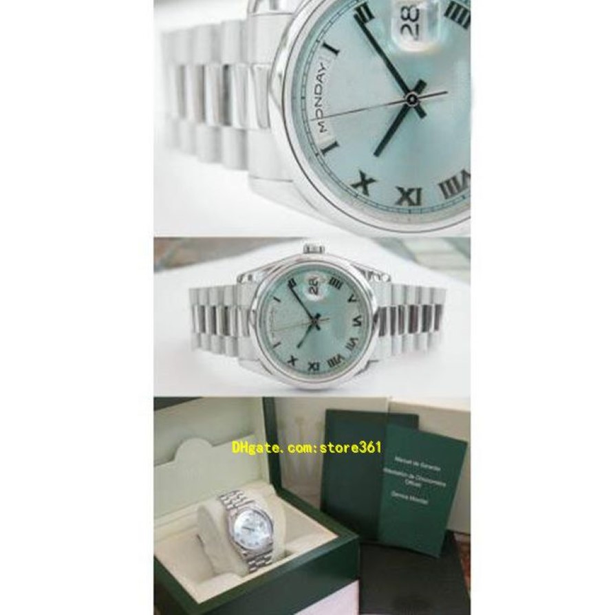 Montres-bracelets de haute qualité avec boîte d'origine sans date 114060 montre en acier pour hommes cadran noir lunette en céramique 40mm307q