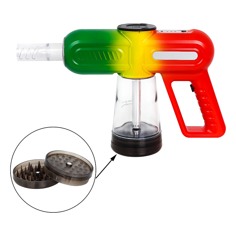 Fumer électrique narguilé souffleur automatiquement soufflé Machine à fumée pulvérisateur multicolore pistolet électrique tuyau d'eau ABS Shisha tuyaux accessoires