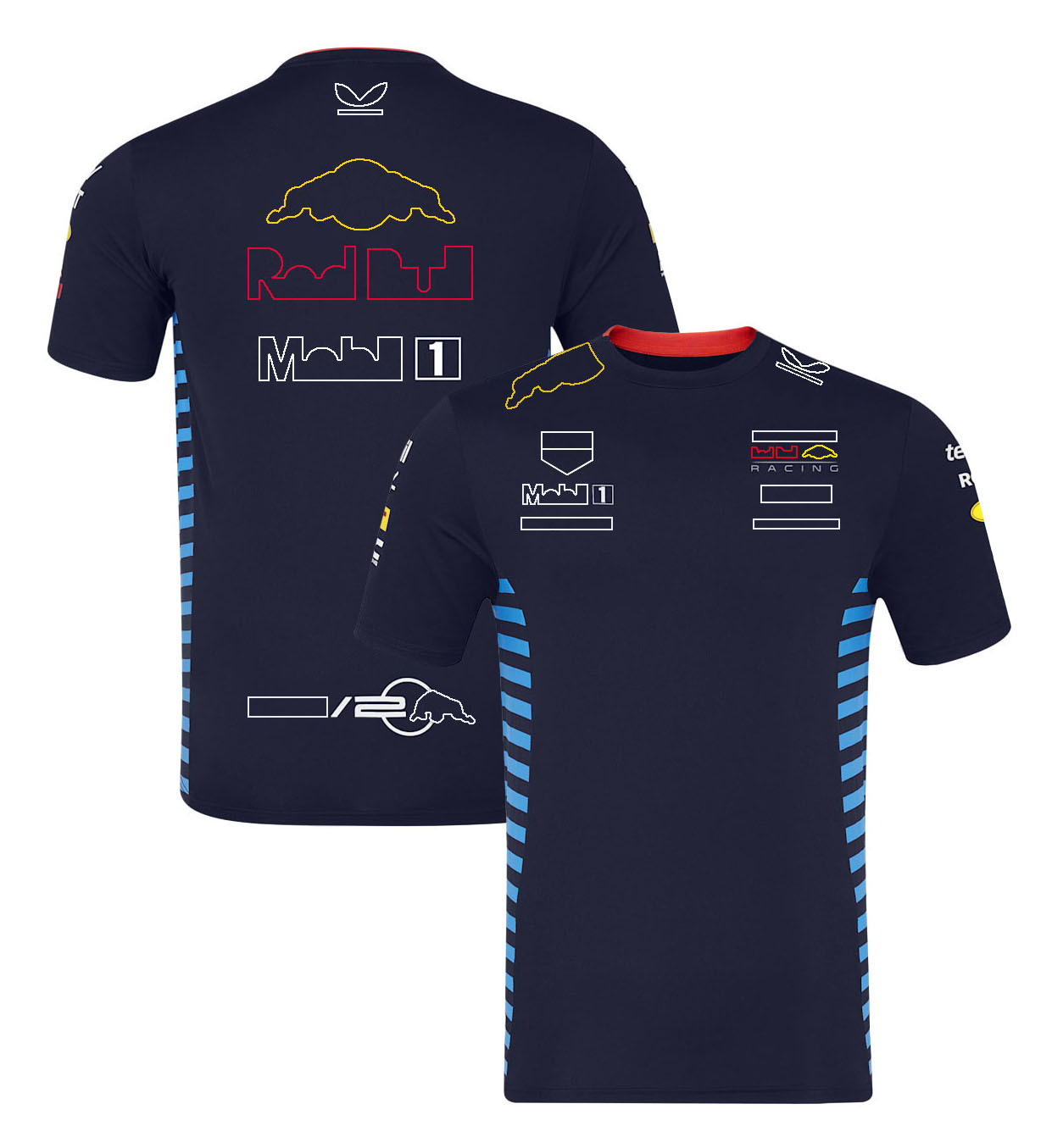 2024 F1 Team Racing T-Shirt Formel 1 Fahrer Herren Poloshirts T-Shirts Motorsport Neue Saison Kleidung Fans Tops Jersey Plus Size