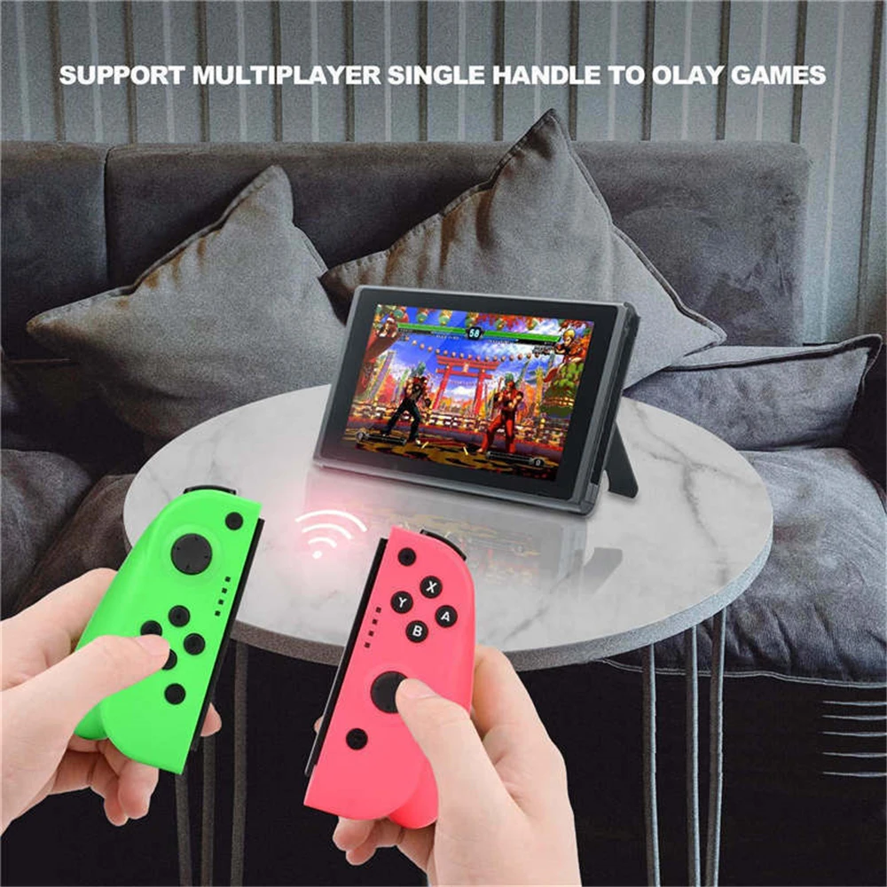 Gamepads oyun anahtarı kablosuz denetleyici sola sağ bluetooth gamepad Nintend switch ns sevinç oyunu Con Con kavrama t13 gamepad