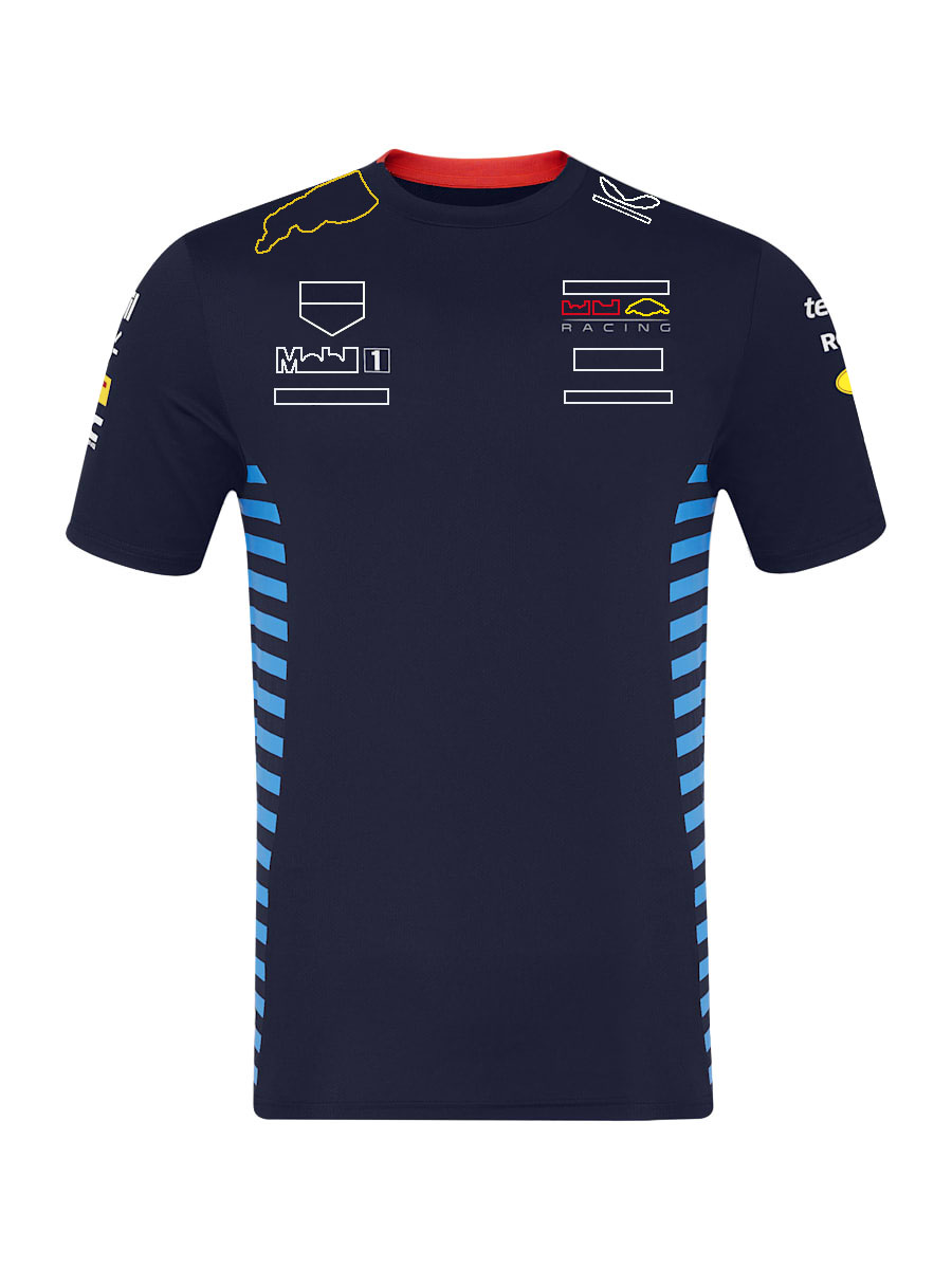 2024 F1レーシングチームTシャツフォーミュラ1ドライバーポロシャツTシャツメンズレーシング服トップ新しいシーズンモータースポーツファンTシャツジャージー