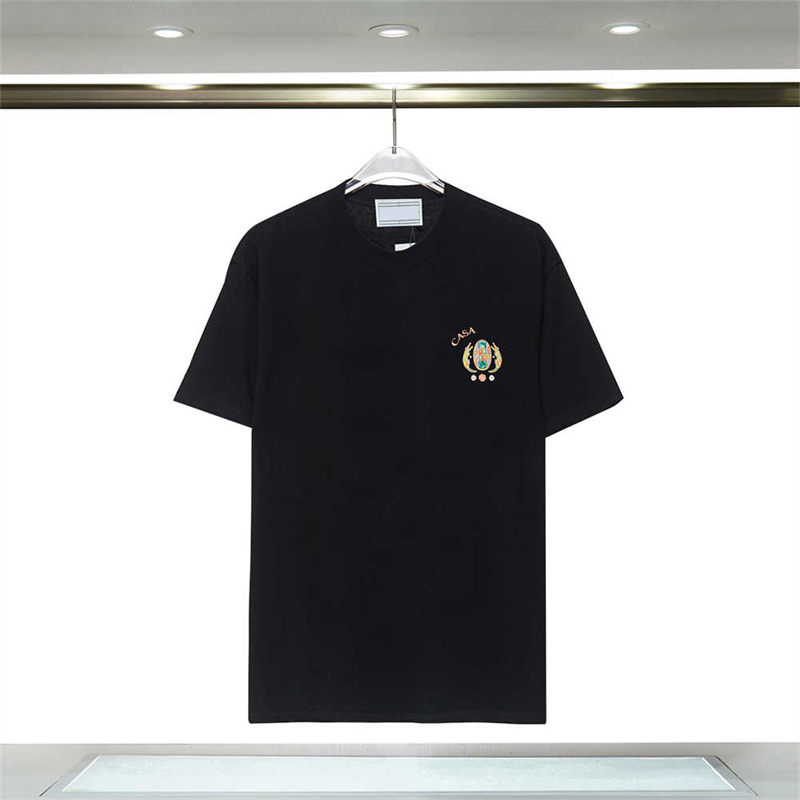 Kasab T-shirt New Tennis Club letter cotton fabric short sleeve T-shirt for men and women plus sizeS-XXXL