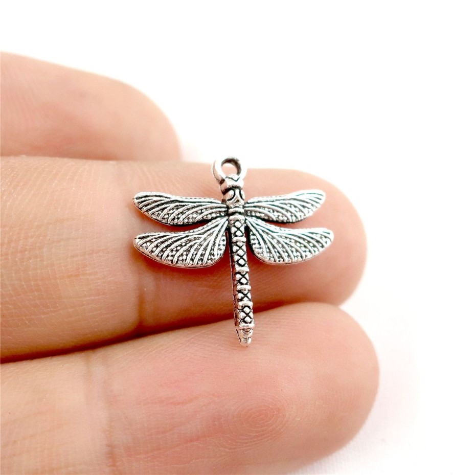 22848 Alloy Antique Silver Vintage Insects Dragonfly Pendant Charm Fashion Jewelry Accessory DIY Part2801