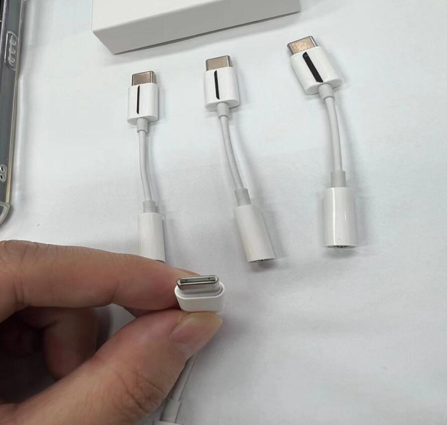USB-C MANA till 3,5 mm hörlurhuvud Kabel DAC-adapter Aux Audio Female Jack Type-C för smartphone Samsung Huawei
