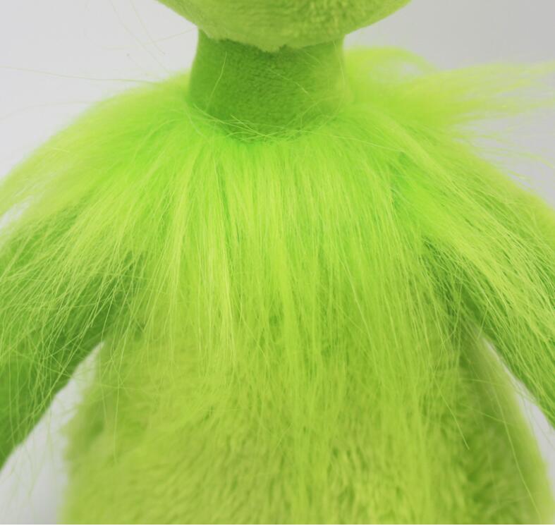 Nuova bambola di peluche mostro verde Bambolina mostro verde cane Natale regalo di compleanno bambini