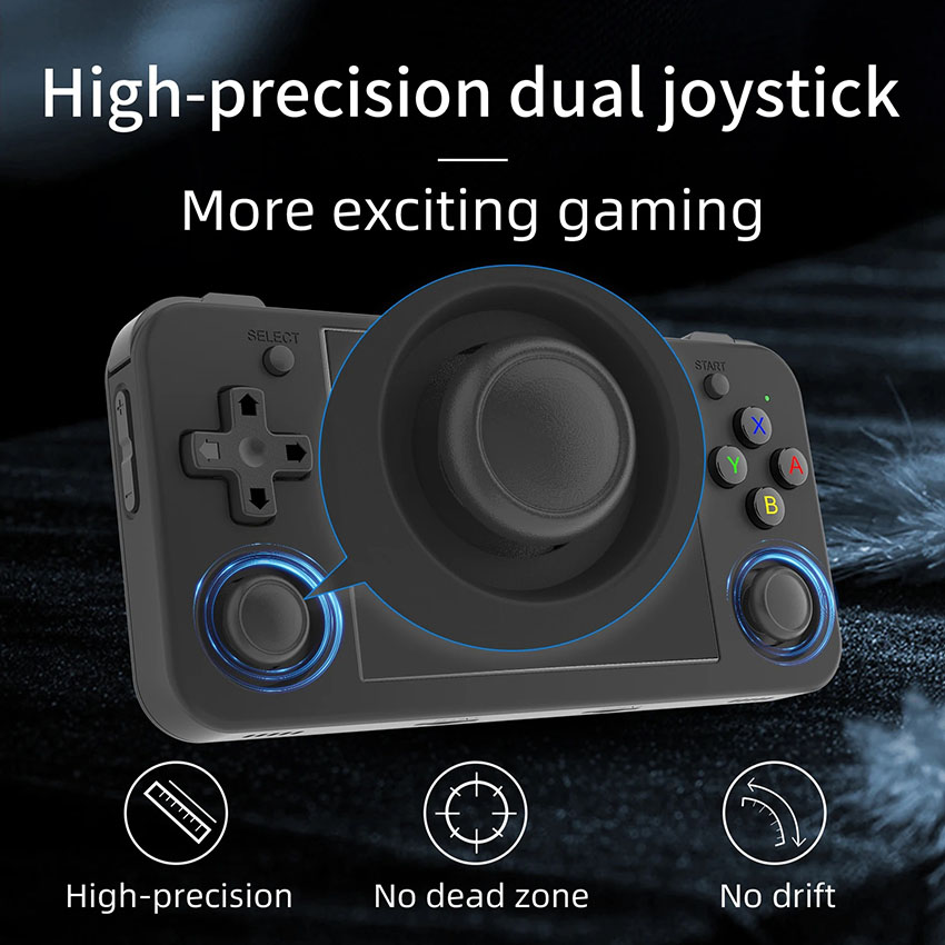 ANBERNIC RG35XX H Handheld Game Console Portable Playing Video Games 3.5 Inch IPS Screen 640*480 Screen Video Player Machine