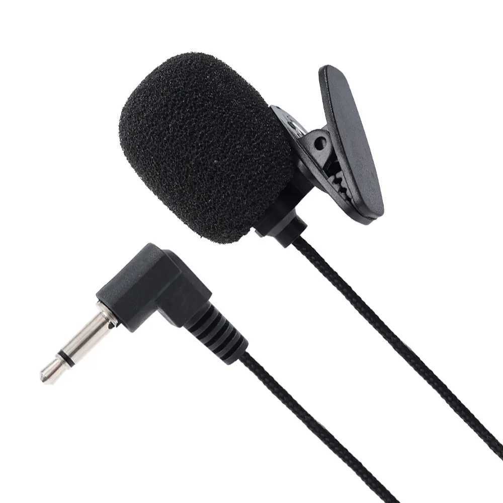 Mikrofony /3,5 mm mini przewodowe mikrofon zewnętrzny profesjonaliści Mike MIKE MIKE MIC MIC na klapie dla głośnika 240408