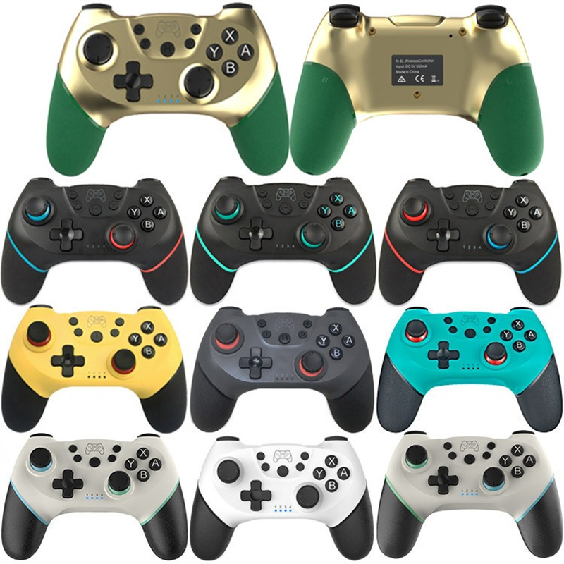 Draadloze Bluetooth Game Controllers Afstandsbediening Schakelaar Pro Gamepad Joypad Joystick Voor PC NS Nintendo Switch Pro Console Met Doos DHL