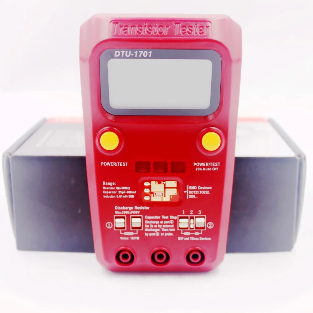 Handheld-Transistor-Tester, SMD-Induktivität, Kapazität, ESR, Multimeter, multifunktionaler Tester