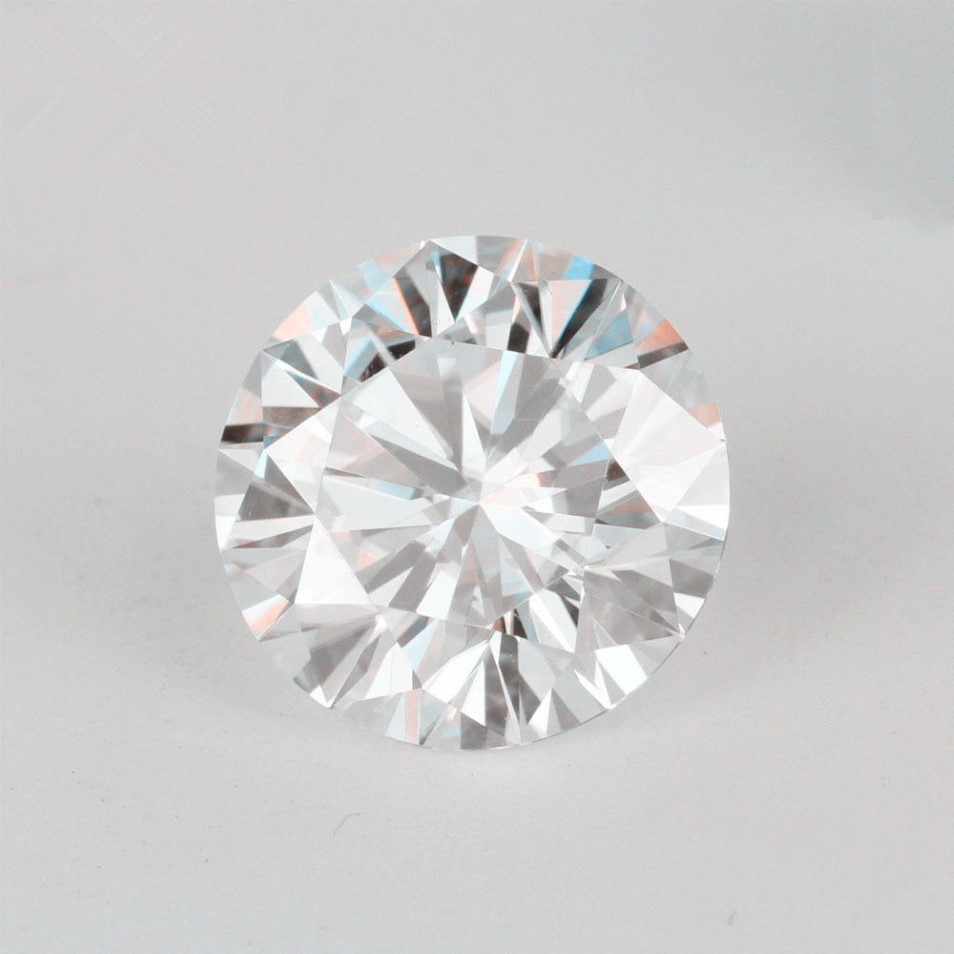 Erbjuda certifikattestet positivt ij färg rund briljant klipp 1ct 6 5mm vvs tydlighet lab odlad moissanite diamant för örhänge1280u