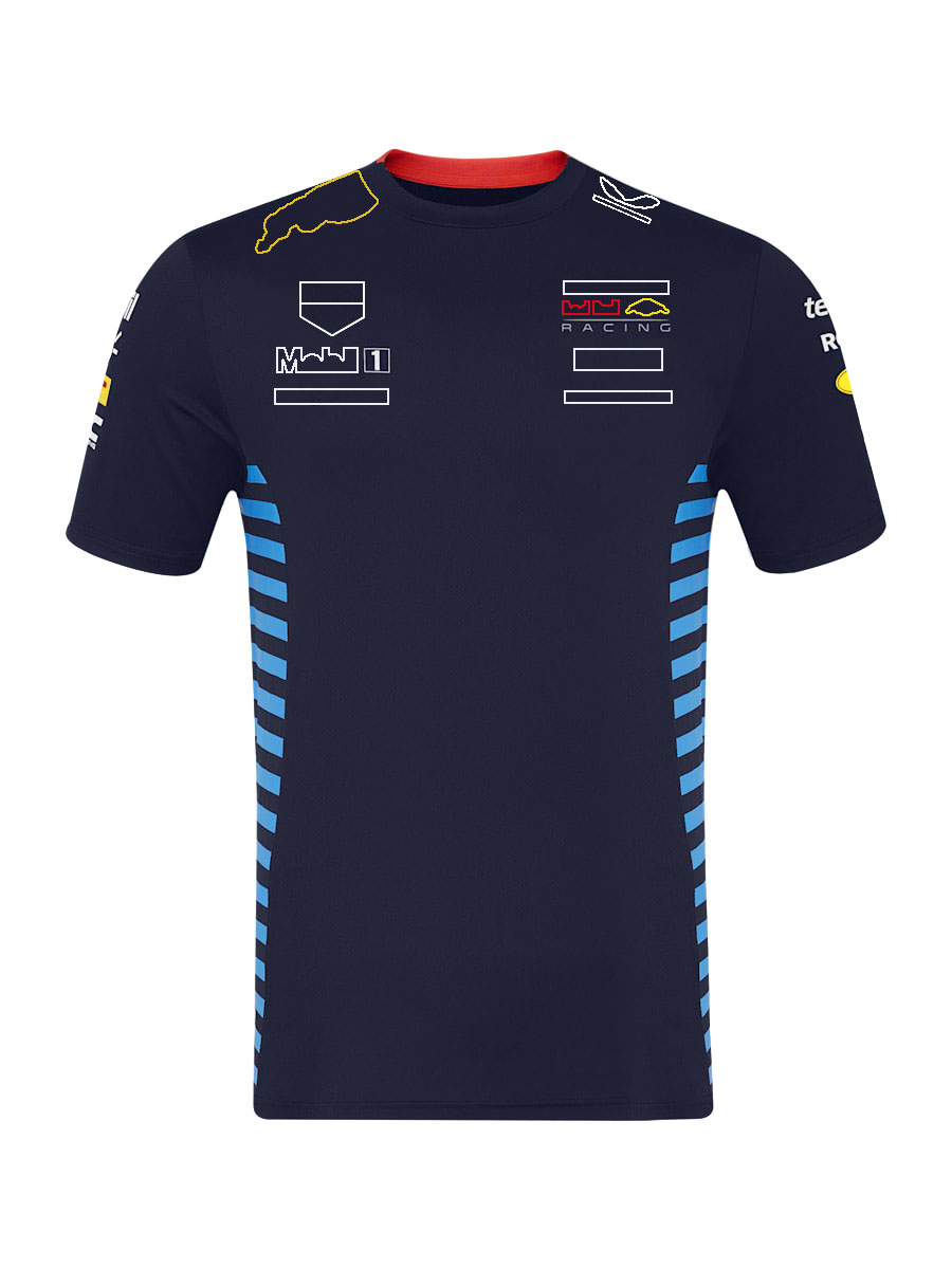 2024 F1 Racing Racing T-shirt Formuła 1 Męskie koszulki Polo T-shirty Motorport Nowe sezonowe odzież Fani Tops Jersey Plus Size LRPN