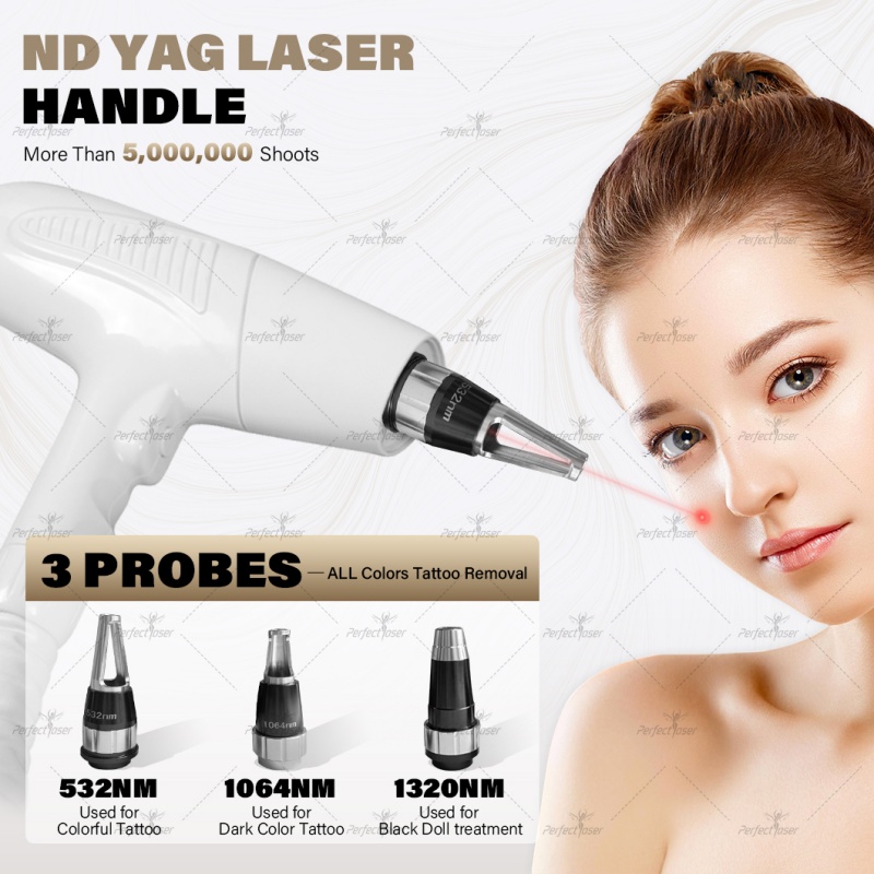 PerfectLaser 5 en 1 CE approuvé IPL OPT OPT Laser Permanent Épilation de cheveux Aluminer RF Repierre Rejeu enélect