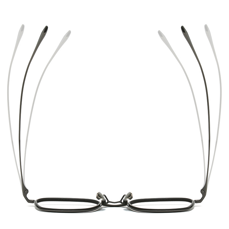 Solglasögon titanramar designer märke vintage mode lyxiga kvinnor män glas ramar glasögon glasögon-ram lins till101