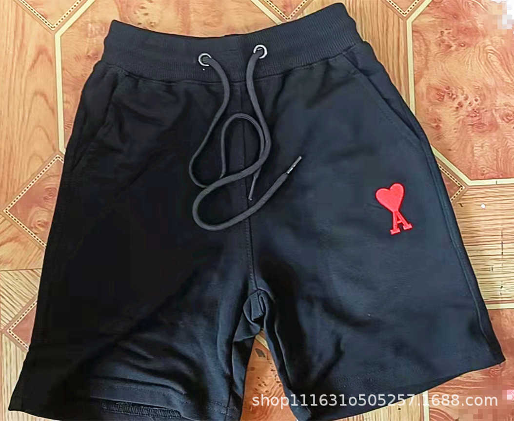 Moschino Moschinop Short Guard Calças Shorts esportivos soltos casuais para pais e filhos com cordão