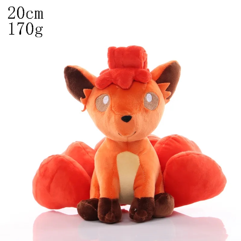 2024 Hot Sale Partihandel och skjut sex-tailed Fox Plush Toys Ibrahimovic Children's Games Playmates Holiday Gifts Room Decor Holiday Presents