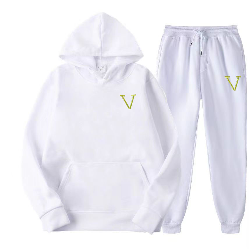 Women Tracksuits Two Pieces Sets Female Hoodie Jackets Pants With Letters Side For Lady Slim Jumpers Woman Tracksuit Autunmn Spring Outwears