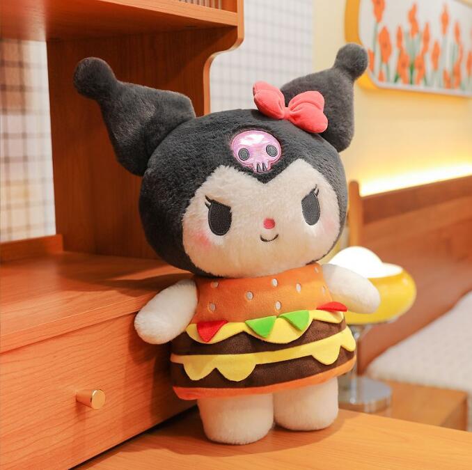 Vente chaude Kuromi petit diable mignon hambourg mélodie poupée poupée pour enfants