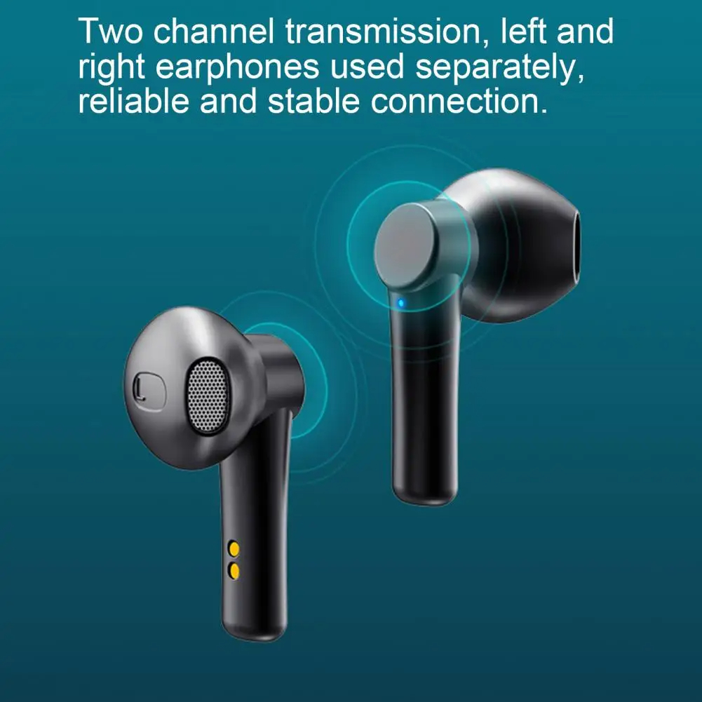 TWS Bluetooth5.1 Wireless Earphones Waterproof touch control Wireless In-Ear Earbuds Sports Gaming Headset TYPE-C