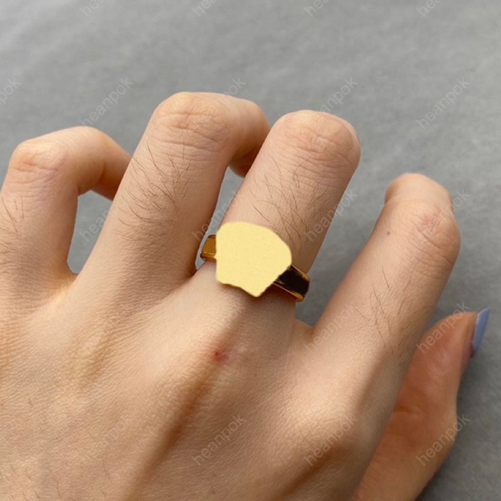 Mens Rings Women Designer Ring Engagements for Womens Men öppnar justerbara smycken älskar Gold Ring Nytt 21090202R260N