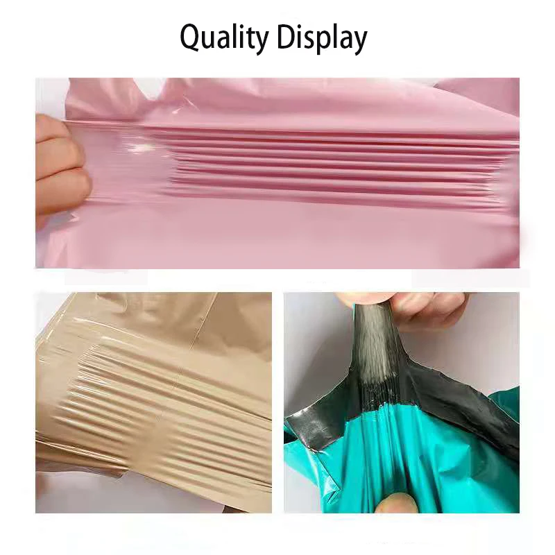 Envelopes New PE Courier Bags 12 Wires Clothing GiftPouch Waterproof Storage BagSelfSeal Plsatic Envelope Mailing Pack Bags