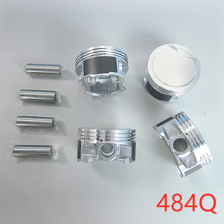 Car accessories engine parts 1 full set piston STD size SA00-11-102M1 for Haima 7 2010-2016 484Q