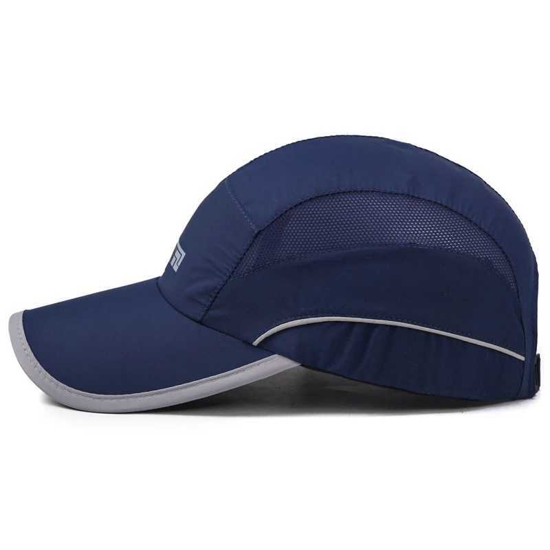 Casquettes de baseball Chapeau de baseball d'été à séchage rapide à la mode pour hommes et femmes, chapeau de soleil respirant à dos rapide J240226