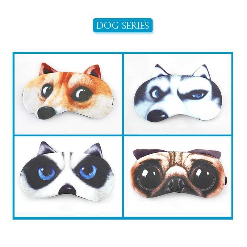 Masques de sommeil Nouveau masque de sommeil Anime coton masque pour les yeux de sommeil mignon enfants dessin animé couverture pour les yeux bandeaux voyage maison yeux Relax masques cache-œil