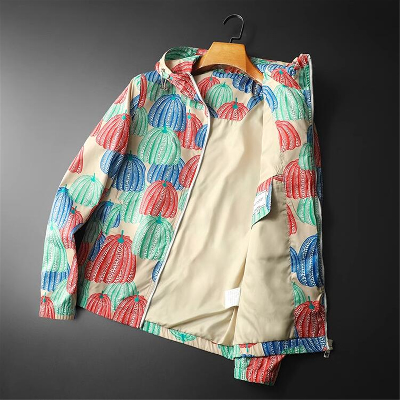 Yeni 2024 Stil Erkek Ceketleri Klasik Erkekler Moda Lüks Tasarımcı Marka Ceket Pamuk Açık Out Giyim Ceketleri Asya Boyut M-5XL